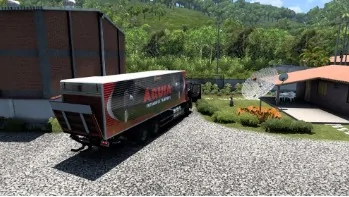VOLVO FM DELIVERY RÍGIDO TIOZAOG BY LW GAMES ATS E ETS2 - Imagem 7